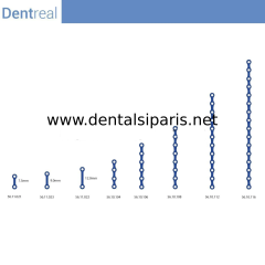 Titanyum Maxillofacial Plate Micro Kemik Plakası 0,6 mm