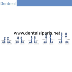 Titanyum Maxillofacial Plate Micro Kemik Plakası 0,6 mm