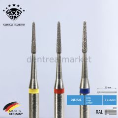 Doğal Elmas Perio Frezi - Periodontal Frez 831