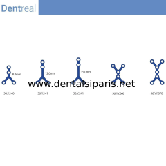Titanyum Maxillofacial Plate Micro Kemik Plakası 0,6 mm
