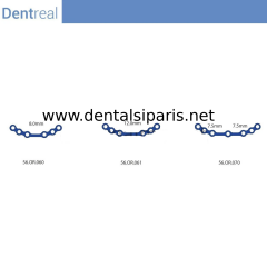 Titanyum Maxillofacial Plate Micro Kemik Plakası 0,6 mm