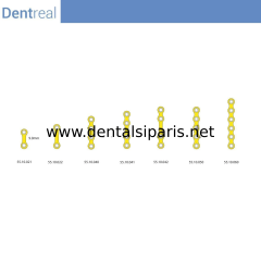 Titanyum Maxillofacial Mini Plate Kemik Plakası 1 mm