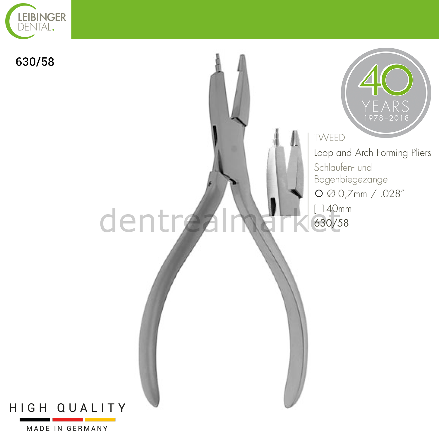 TWEED Loop and Arch Forming Pliers - 140 mm