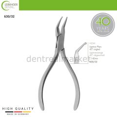 HOW Ligature Pliers 45° Angled - Ligatür Pensi 45° Açılı - 140 mm