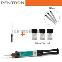 FibreKleer 4X Tapared Fiber Post Set 1,25 mm - Kampanya