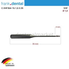 VHF Cad Cam Drill 1,0 mm