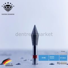 Doğal Elmas Frez - 899 - Labut - Occlusal - 5 Adet