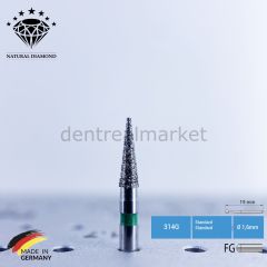 Doğal Elmas Frez - Aeratör - 852 - İğne Uç - 5 Adet