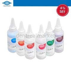 Renkli Soğuk Ortodontik Akrilik 6'lı Set