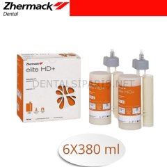 Elite HD+ Maxi Putty Soft Makine Ölçüsü - Fast Set - 6*380ml