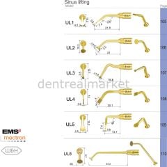 Ultrasurgery Sinus Lifting Uçları - Woodpecker, Mectron, Ems Uyumlu