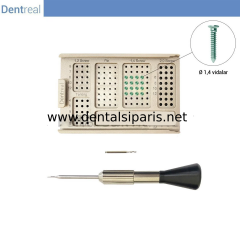 Titanyum Kemik,Plate,Mesh Sabitleme Mini Vida Seti  - 1,4 mm Vidalar