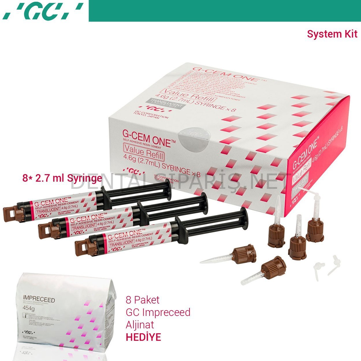 G-Cem ONE Value Refil - Self Adhesive Rezin Siman