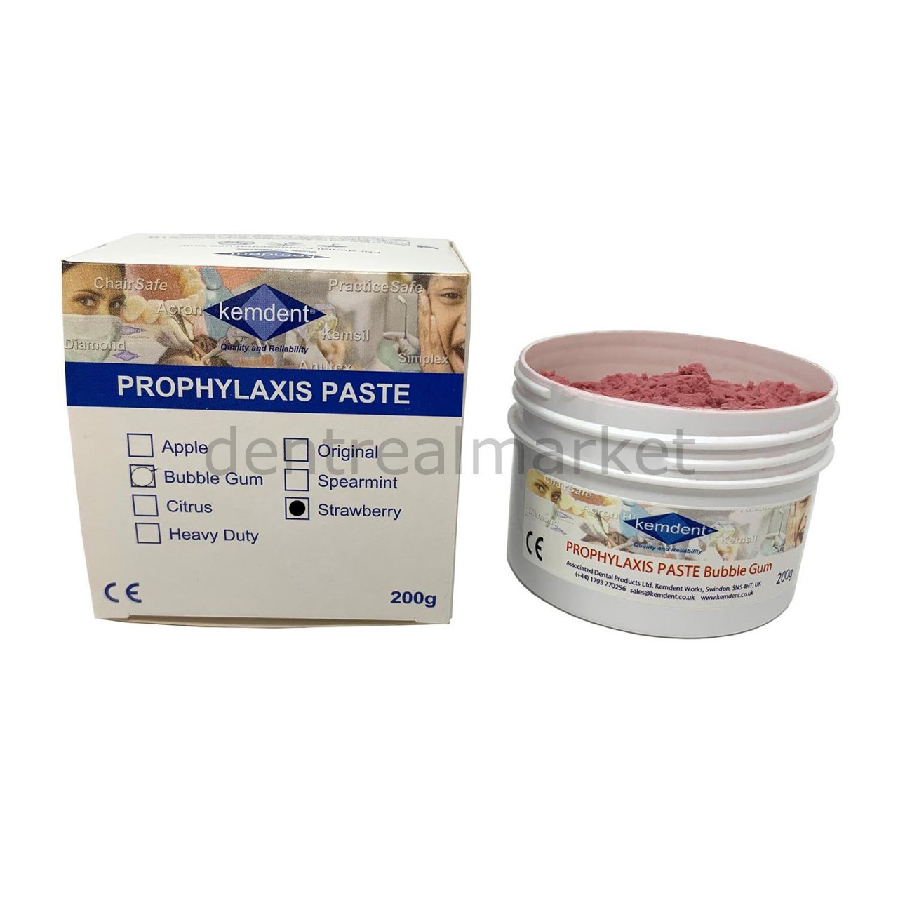 Prophylaxis paste - Polisaj Pastası Çilekli