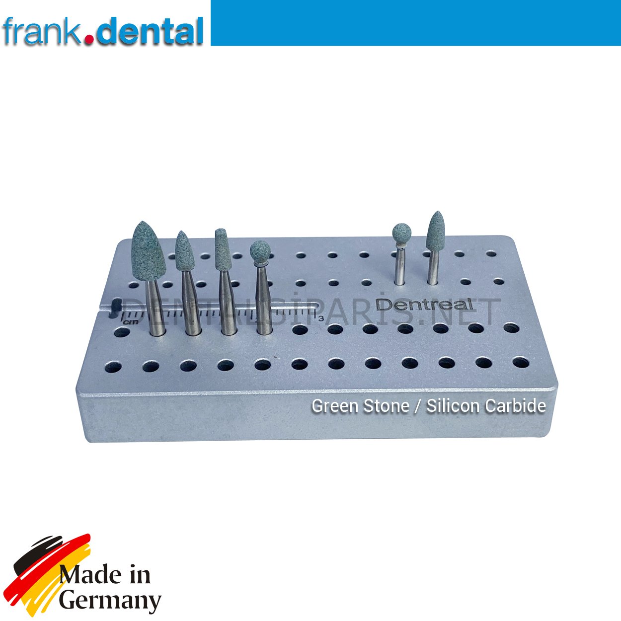 Yeşil Taş Set- Porselen ve Metal Aşındırıcı