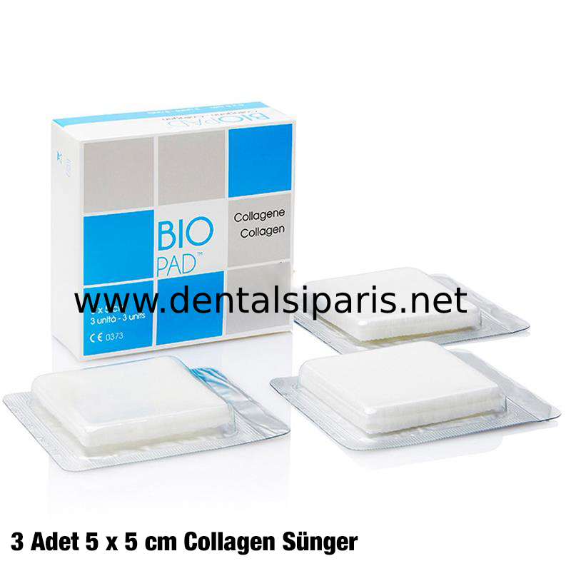 Biopad Collagen Sünger Cone - 5*5 cm - 3 Adet
