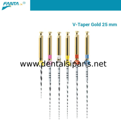 V-Taper Gold Protaper Muadil Kanal Egesi