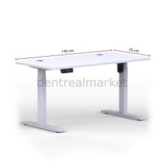 O-Flex Elektrikli Yüksekliği Ayarlanabilir Ergonomik Masa - 140*70 cm