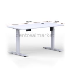 O-Flex Elektrikli Yüksekliği Ayarlanabilir Ergonomik Masa - 180*80 cm