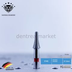 Doğal Elmas Frez - 973 - 5 Adet