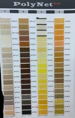PolyNet 30 (2.500 Metre) Polyester Nakış İplik. 1 Kutu (12 Adet)