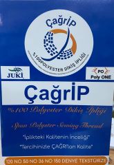 Çağrı Siyah 120 No Dikiş İplik 5.000 Metre 40/2. 1 Kutu (6 Adet)
