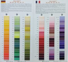 Poly Soft 30  (2.500 Metre) Polyester Nakış İplik 1 Kutu (12 Adet)