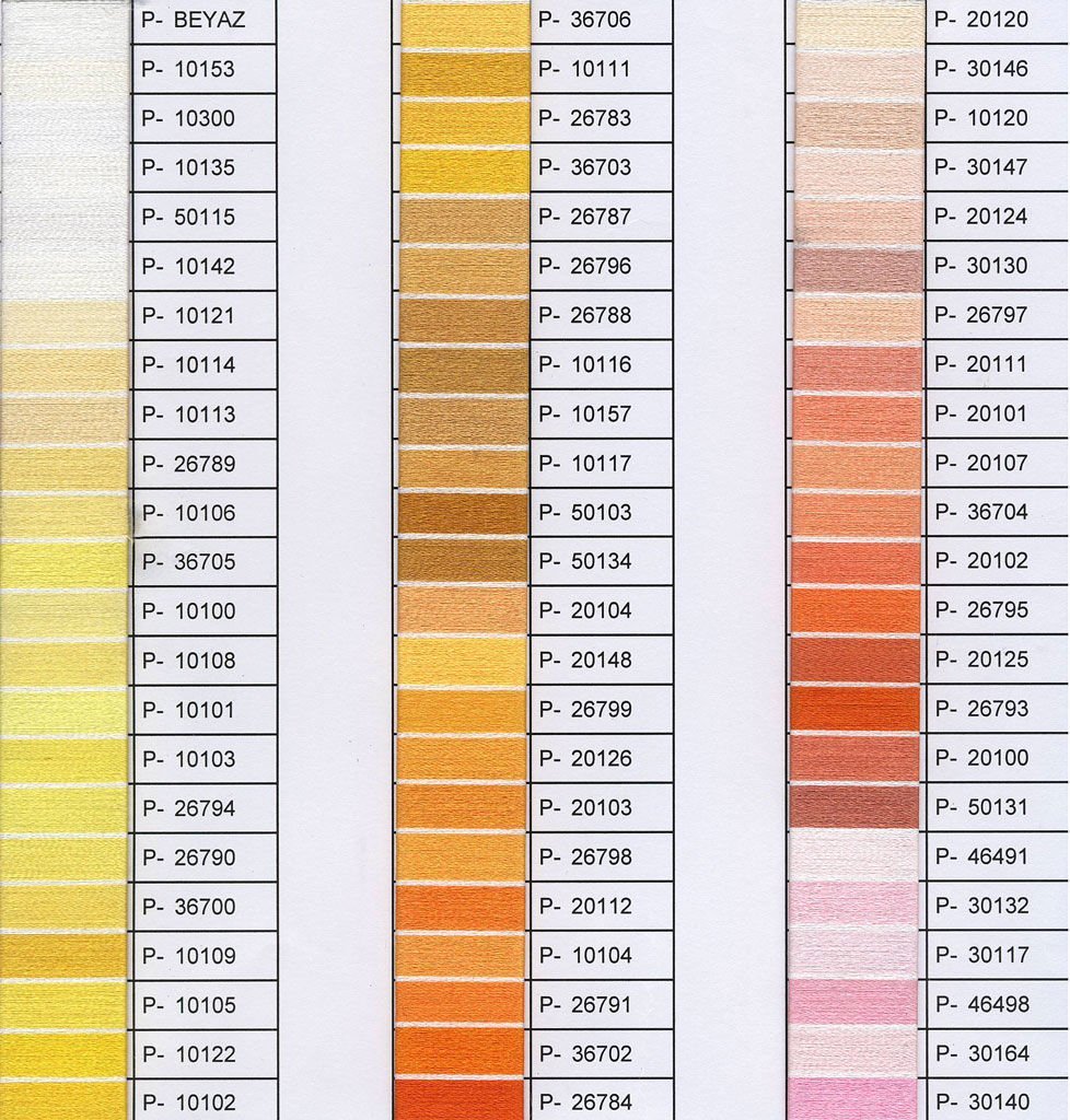 Fispoly 30 (Polyester) Nakış İplik 2.500 Metre.1 Kutu (12 Adet)
