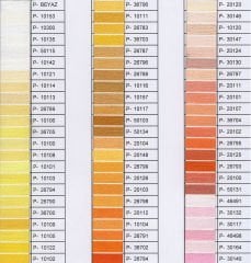 Fispoly 30 (Polyester) Nakış İplik 2.500 Metre.1 Kutu (12 Adet)