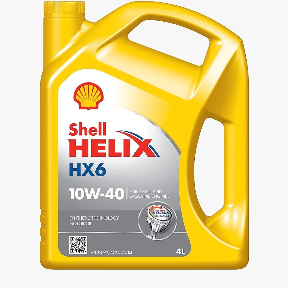 Shell Helix HX6 10W-40 4 Lt Motor Yağı ( Üretim Yılı: 2022 )