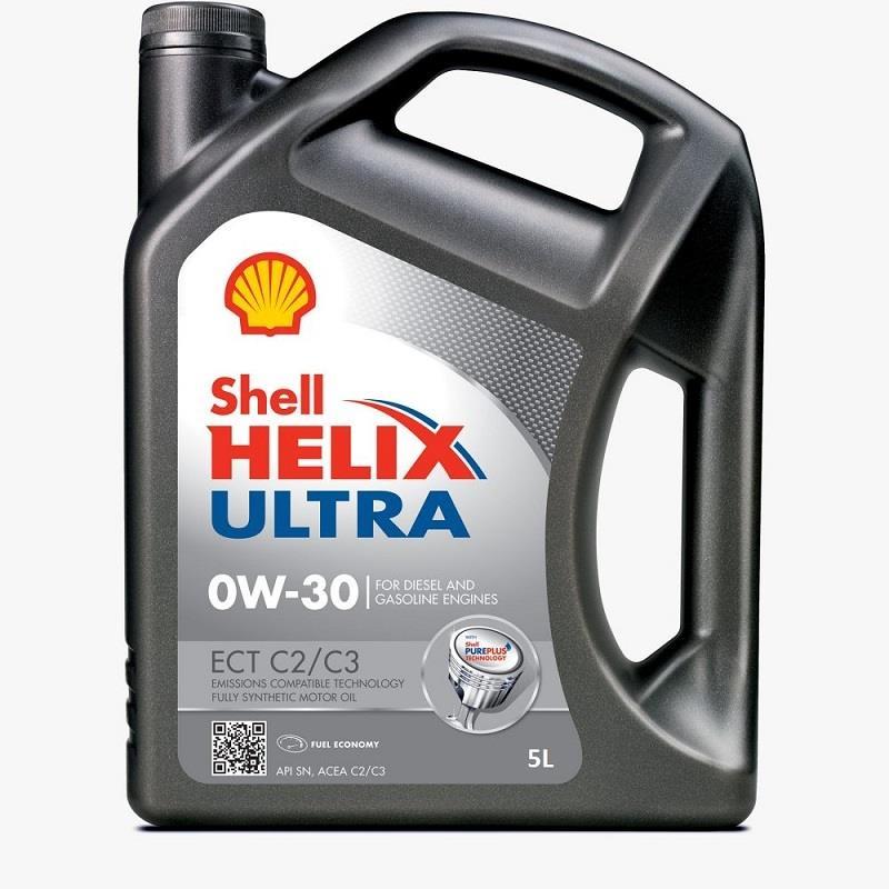 Shell Helix Ultra 0W-30 ECT C2/C3 5 Lt Motor Yağı ( Üretim Yılı: 2022 )