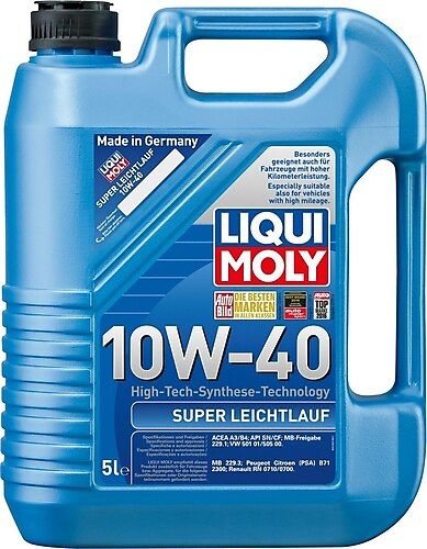 Liqui Moly Super Leichtlauf 10W-40 5 Lt Motor Yağı (Üretim Yılı: 2024)