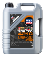 LIQUI MOLY 0W30 VW Motor Yağı Tam Sentetik TOP TEC 4210 5 Litre (21605)