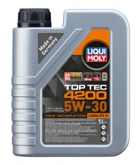 LIQUI MOLY 5W30 Motor Yağı Tam Sentetik TOP TEC 4200 1 Litre (8972)