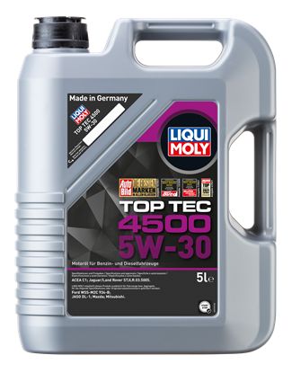 LIQUI MOLY 5W30 Motor Yağı Tam Sentetik TOP TEC 4500  5 Litre (2318)