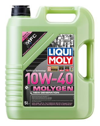 LIQUI MOLY 10W40 Motor Yağı Molygen New Generation 5 Litre (9951)