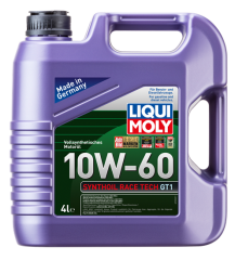 LIQUI MOLY 10W60 Motor Yağı Synthoil Race Tech GT1 4 Litre (7535)