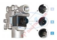 ABS SOLENOID VALFİ - 472 195 016 0 (472195 008 0) - DAF ERF - MAN - IVECO- MERCEDES ACTROS - EVOBUS- EUROCARGO - EUROSTAR- EUROTECH-TURBOTECH