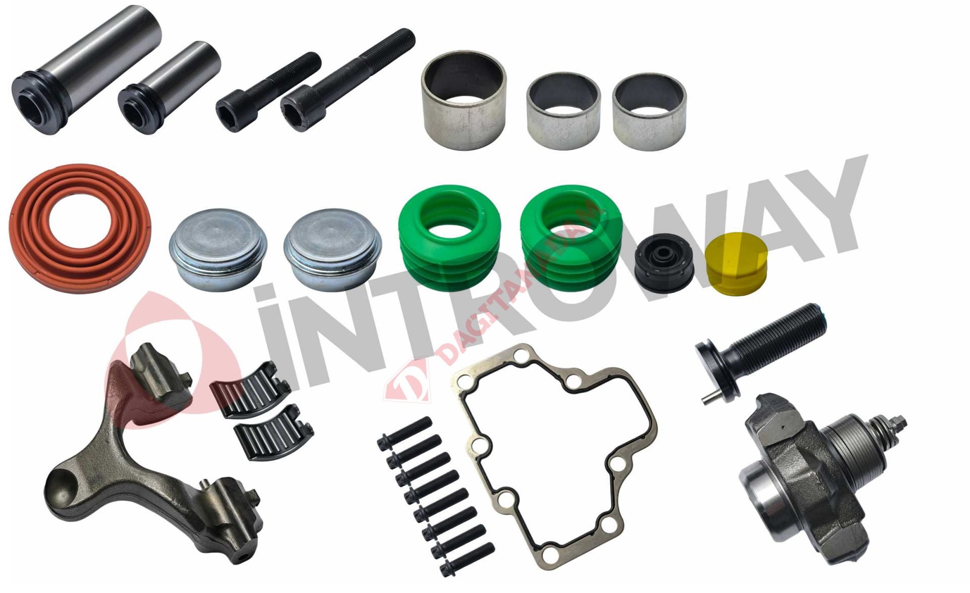 KALİPER TAMİR TAKIMI KOMPLE - SAĞ MAN 12.153 WABCO PAN17