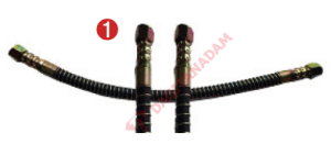 FREN HORTUMU - FORD CARGO 2.DİNGİL HAVA 90246