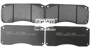 DİSK FREN BALATASI MAN /TGA 29030  GACU