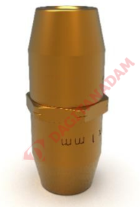 RAKOR ÇİFT YÖNLÜ HORTUM ADAPTÖRÜ - 9x1,5 MM