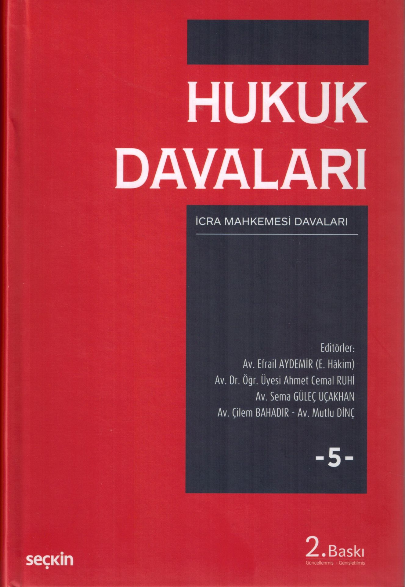 vaları Cilt:5 (İcra Mahkemesi Davaları)