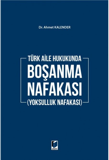 Boşanma Nafakası (Yoksulluk Nafakası)