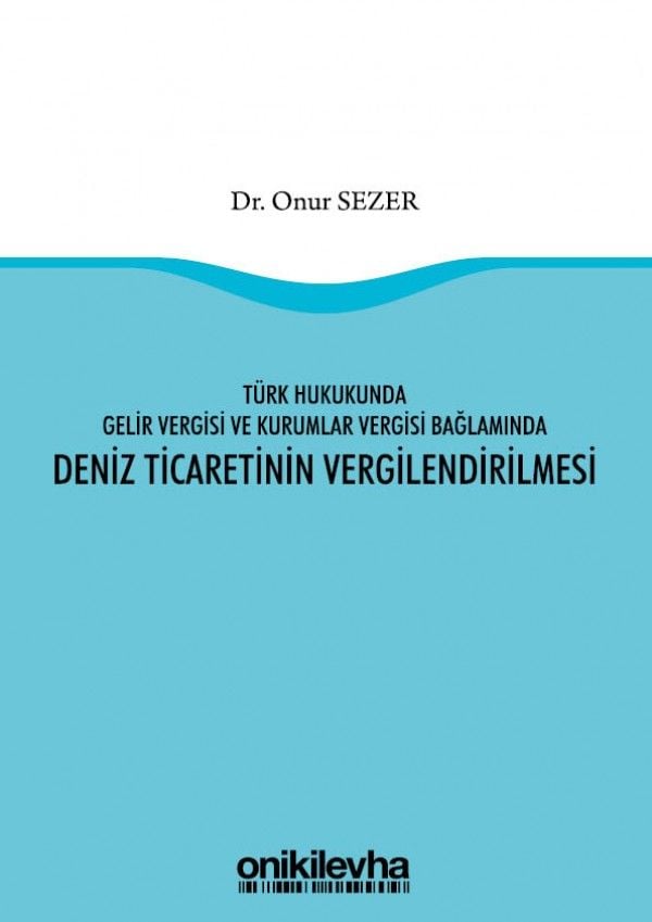 Deniz Ticaretinin Vergilendirilmesi