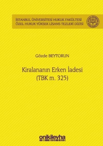 Kiralananın Erken İadesi (TBK m. 325)