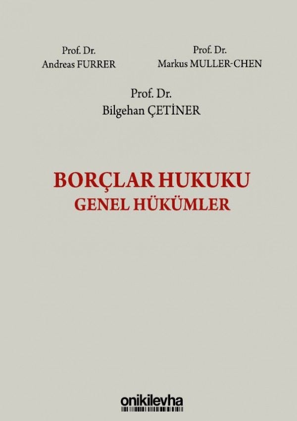 Borçlar Hukuku Genel Hükümler