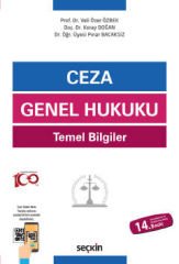 CEZA GENEL HUKUKU TEMEL BİLGİLER