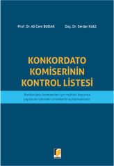 Konkordato Komiserinin Kontrol Listesi