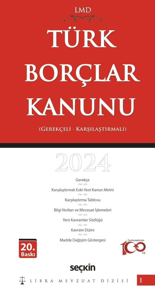 Türk Borçlar Kanunu / LMD - 1